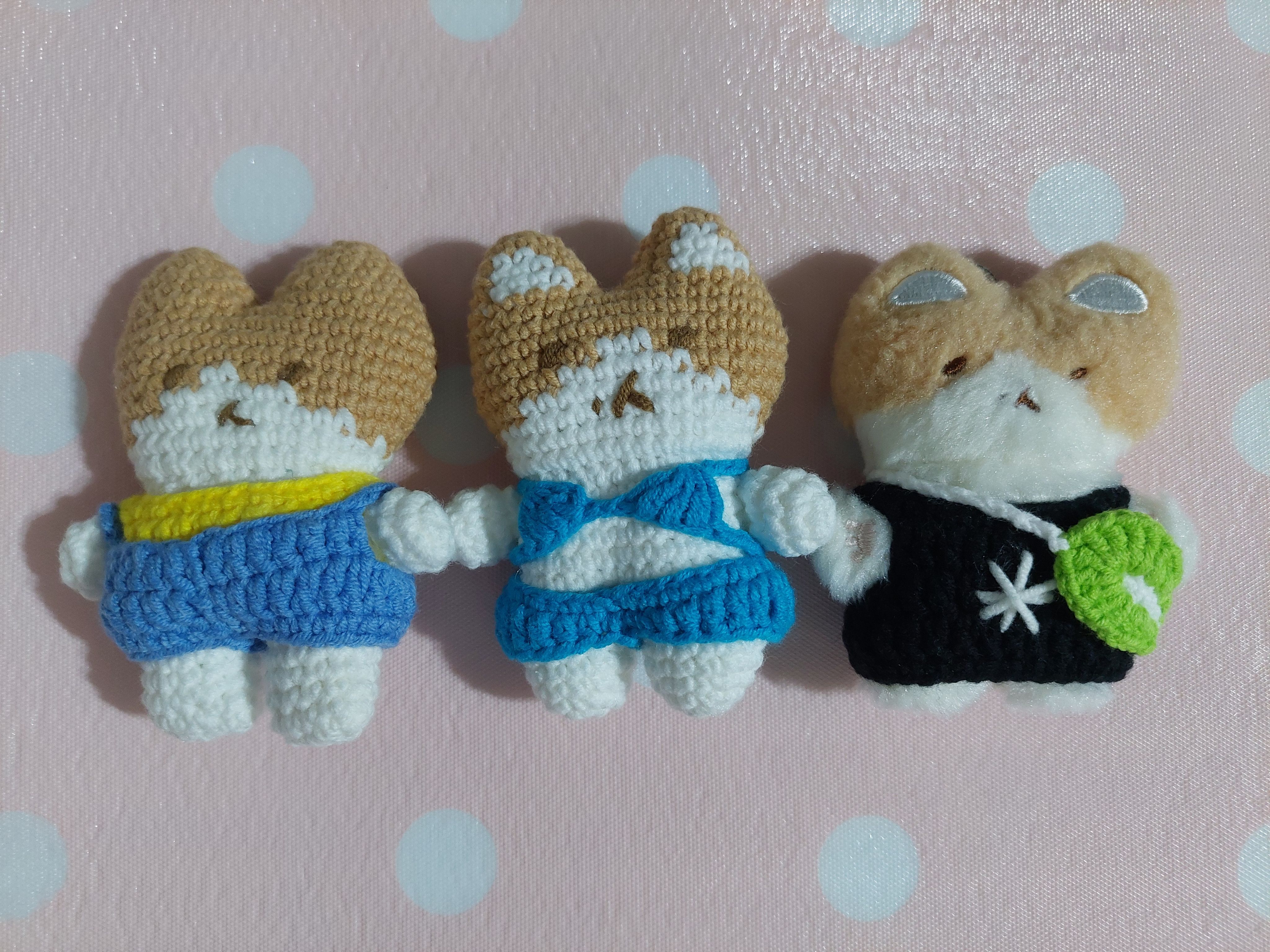 10公分特萊騎毛線娃娃吊飾