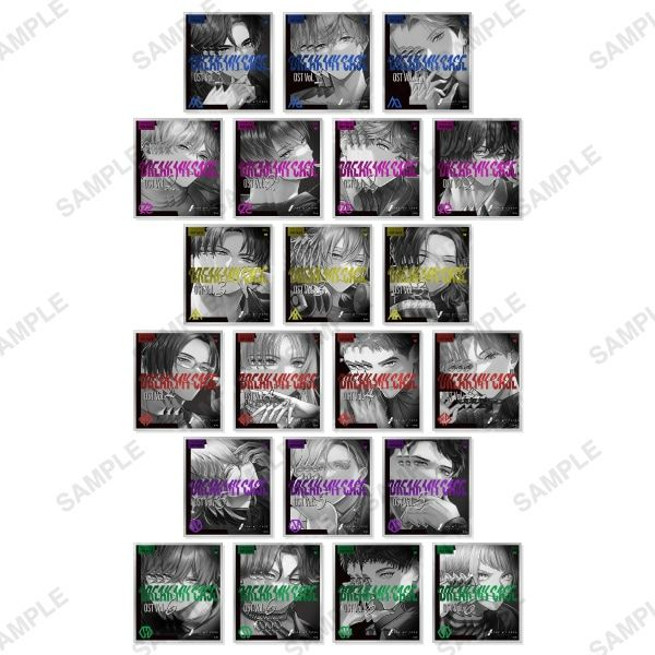 トレーディングメタリックミニ色紙