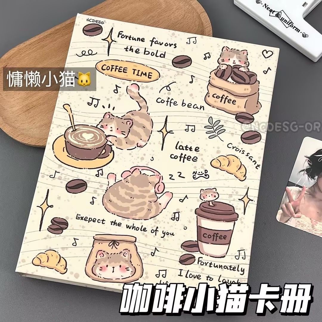 咖啡小貓卡冊