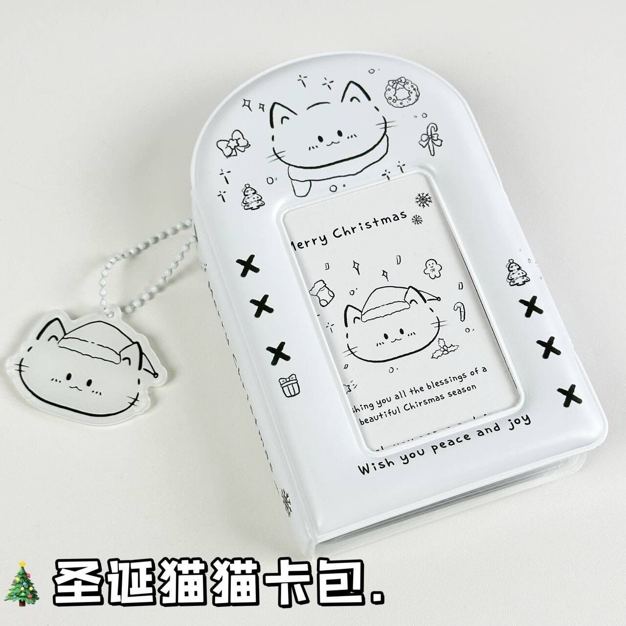 聖誕貓貓卡包