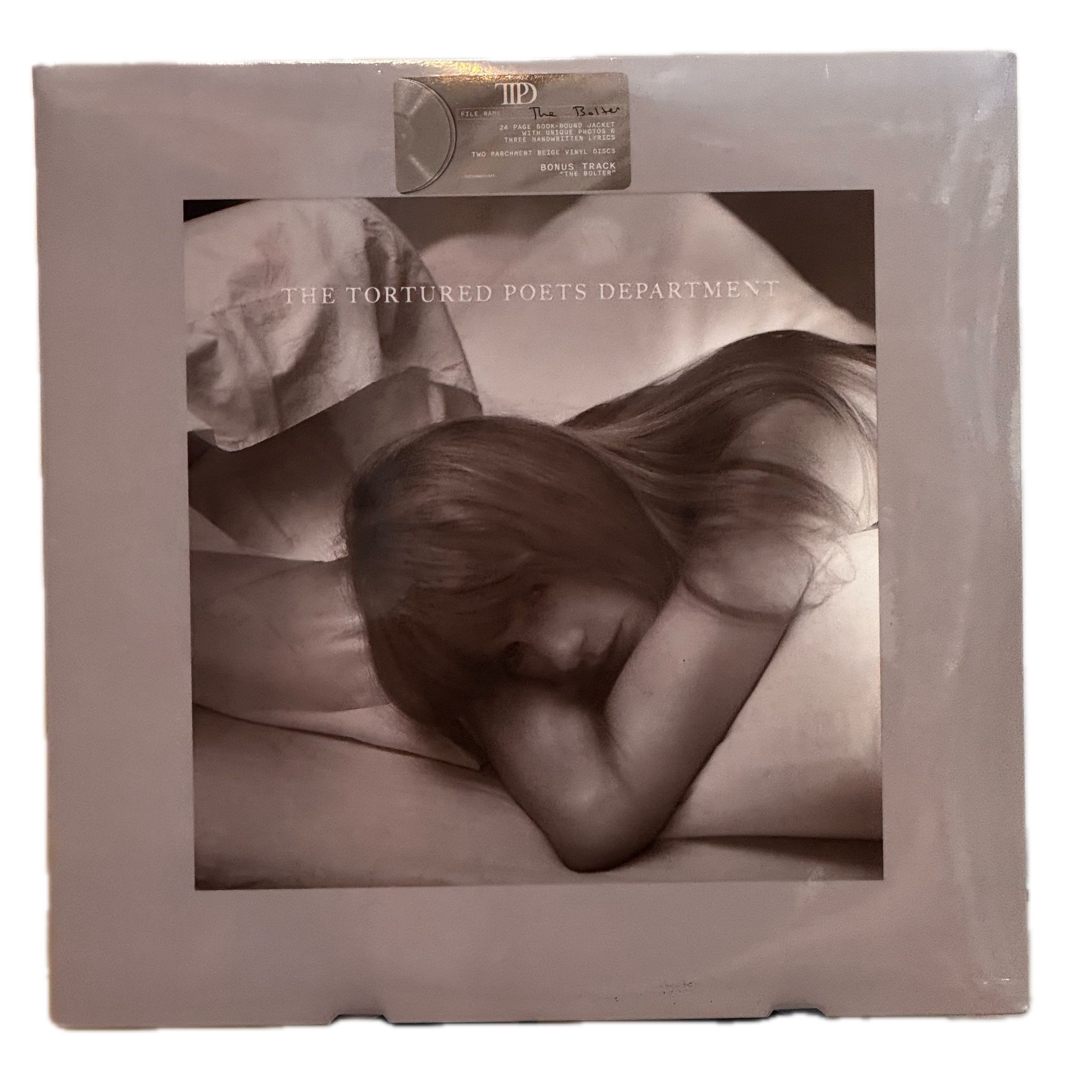「黑膠」Taylor Swift/TTPD/ 折磨詩人俱樂部/2LP/透明/奶茶色