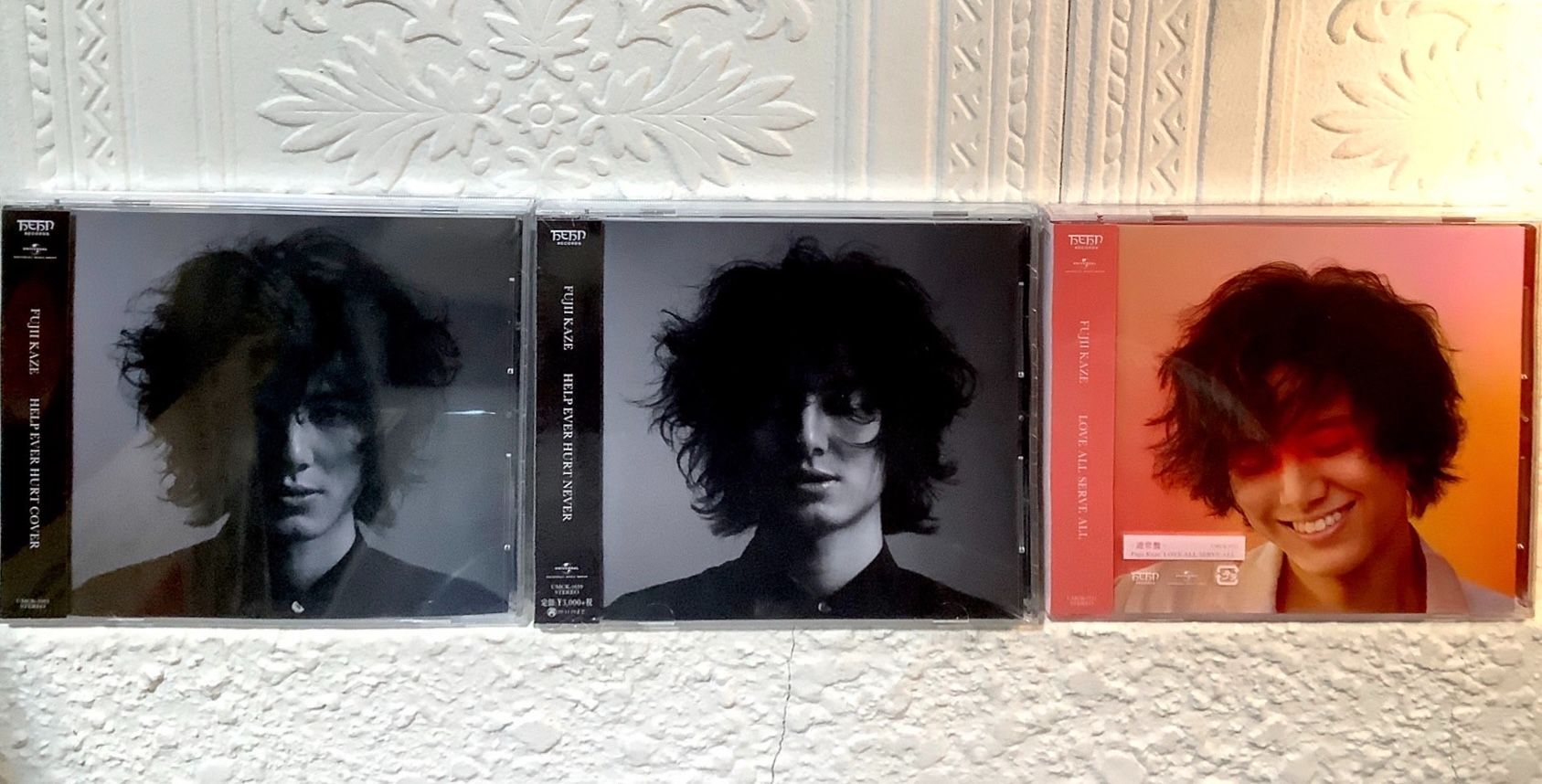 「CD」藤井風/日版CD/LOVE ALL SERVE ALL/HELP EVER HURT NEVER/ COVER