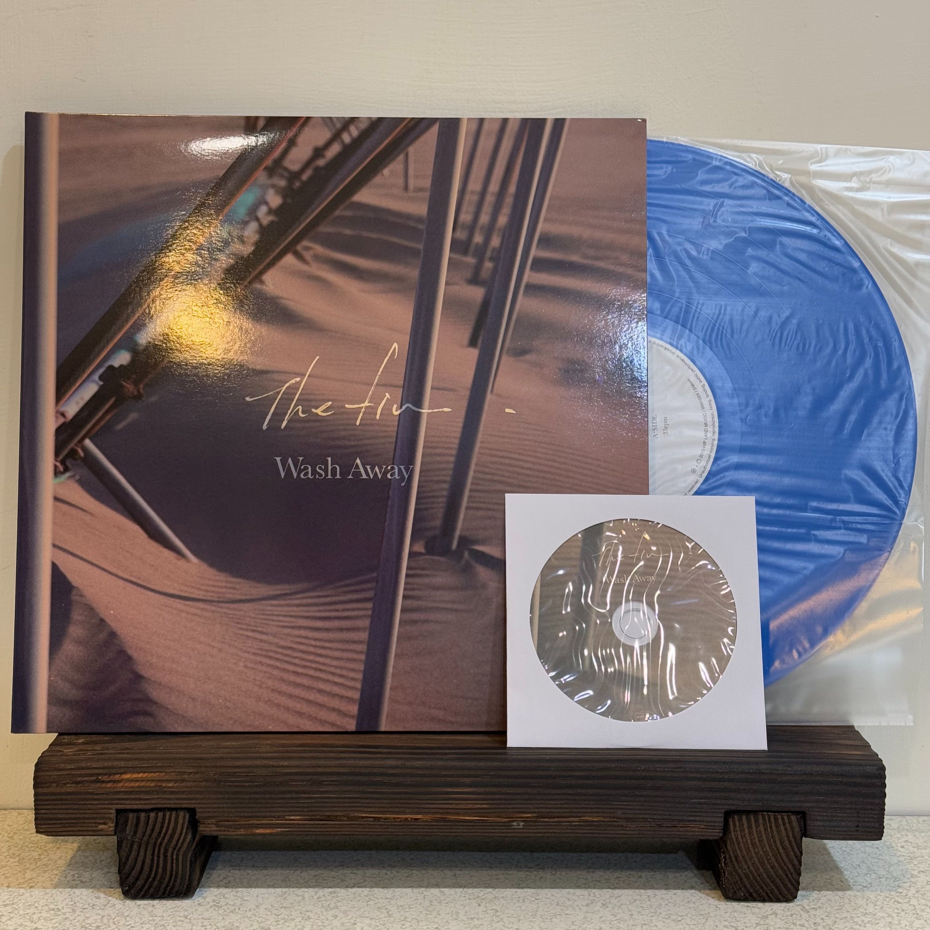 「黑膠」The fin. - Wash Away 藍膠 + CD