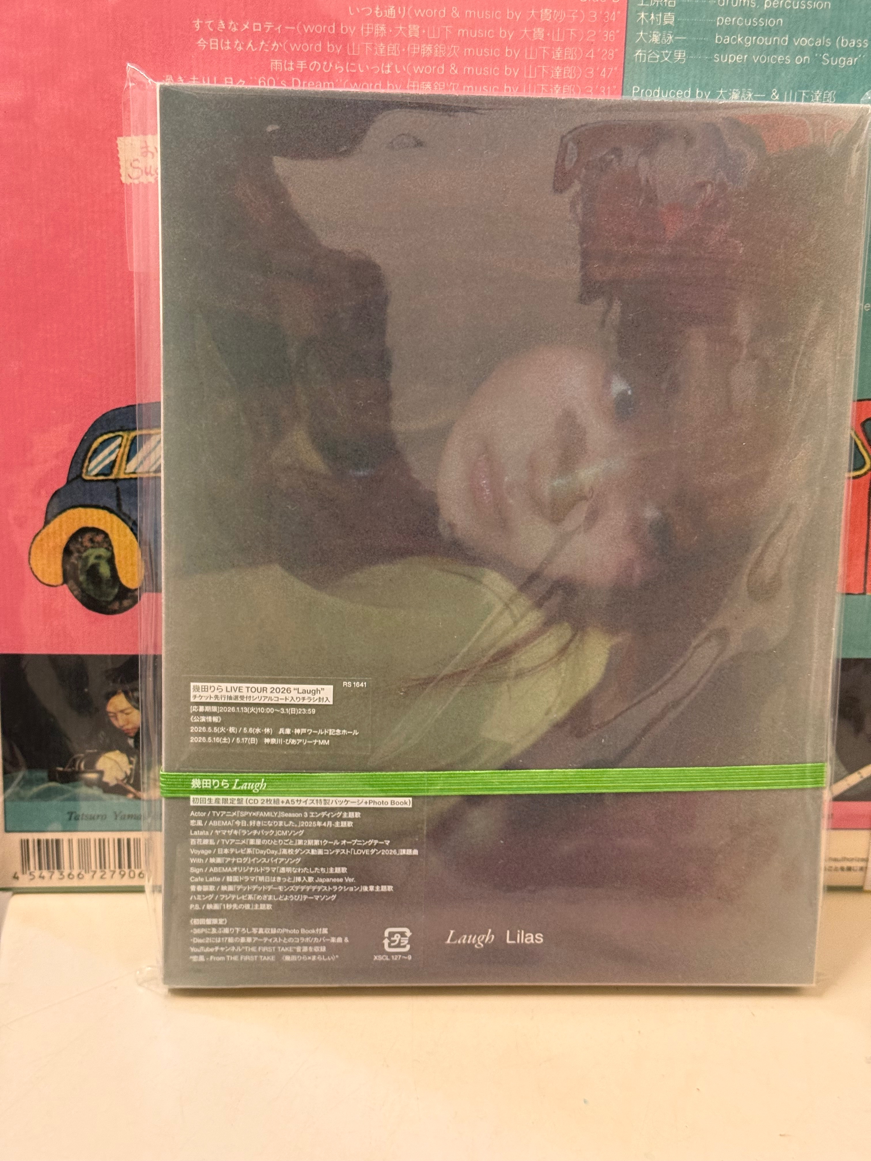 「CD」 Lilas幾田莉拉-Laugh 初回限定盤/百花繚亂 （SONY進口通常盤）