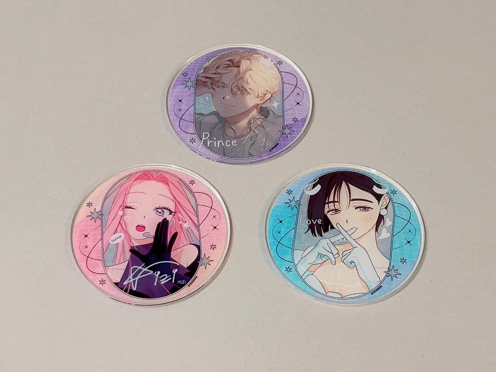 安美壓克力杯墊