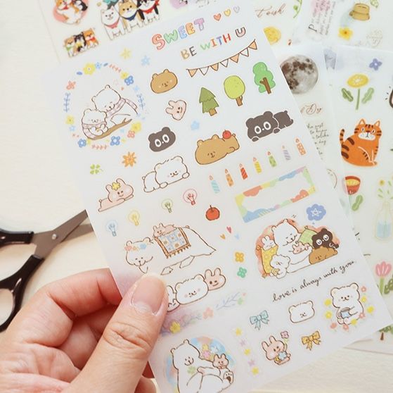 波波熊//轉印趣 轉印貼紙 SST-145