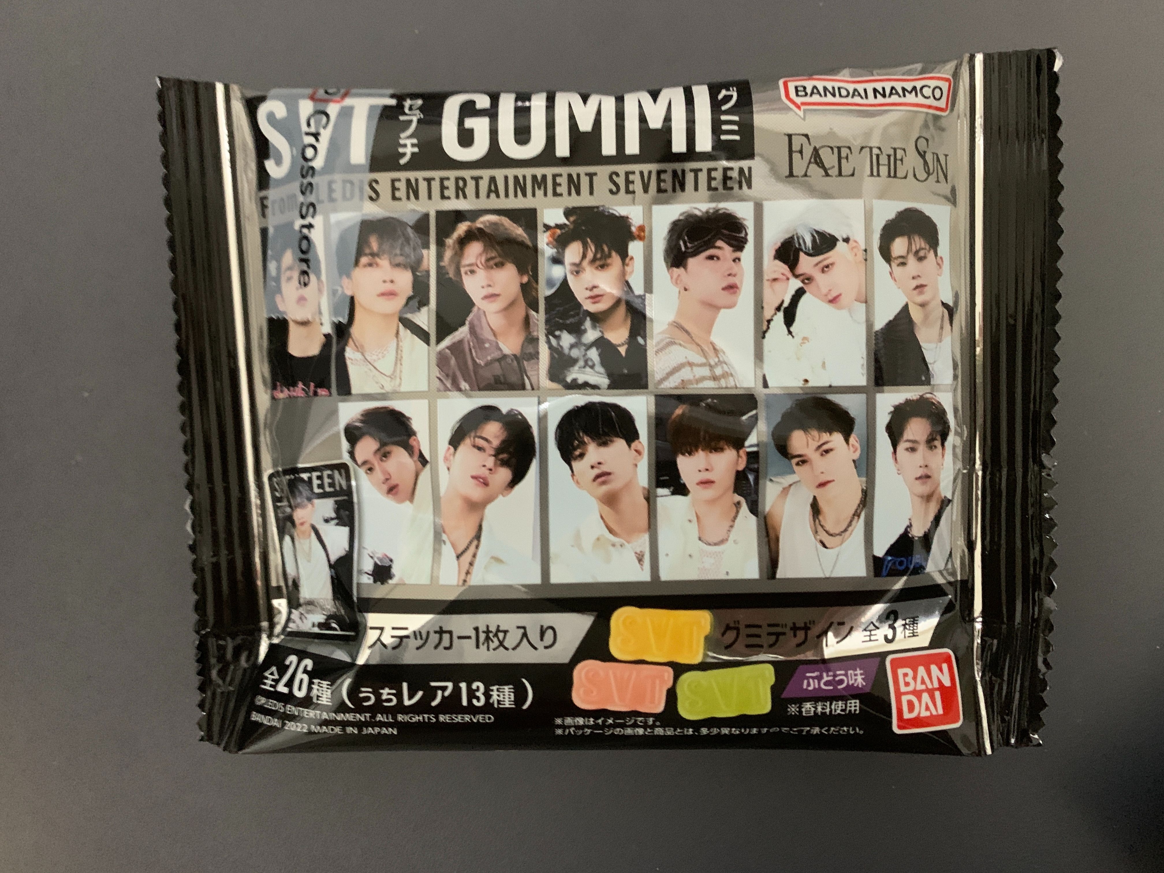 ＜＜點選圖片看詳細資訊＞＞SVT軟糖貼紙1