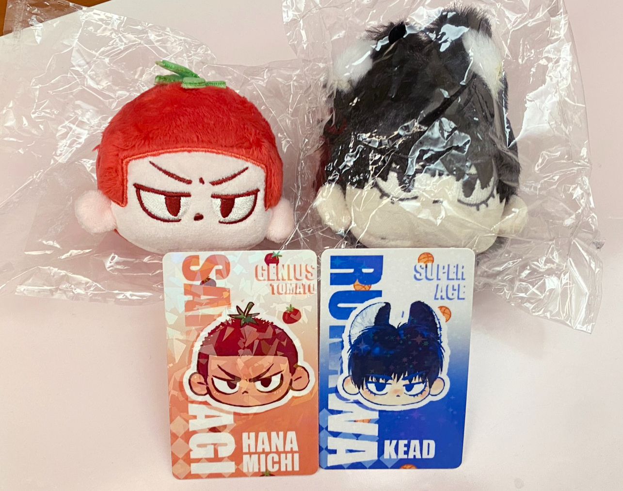 中國/老殘老師-櫻木天才小番茄+動物流川（附兩張小卡）