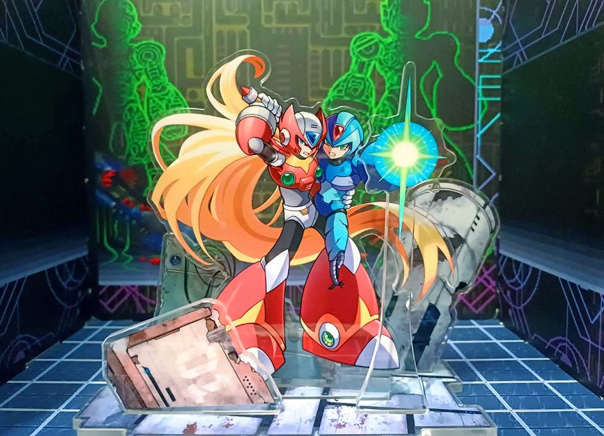 Rockman X 自組立牌 傑洛 艾克斯｜同人 二創 洛克人 Rockman X