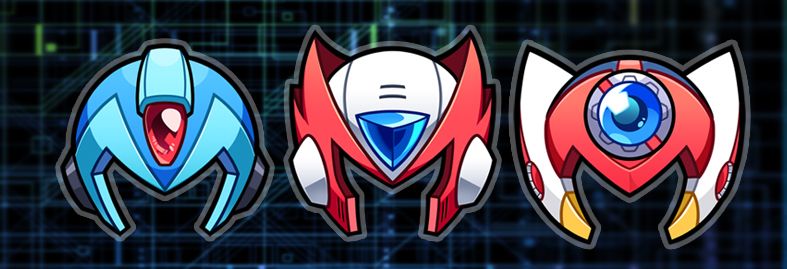 Rockman X 頭盔造型 透明防水大貼紙｜同人 二創 洛克人 Rockman X