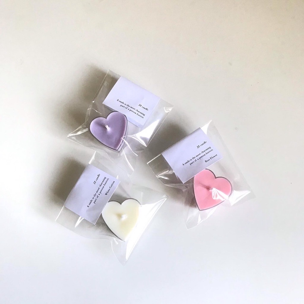 jz_candle｜心型茶蠟🩷💛💚🩵💜🤍