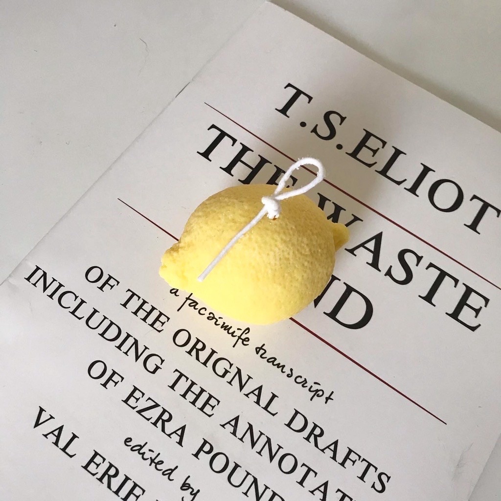 jz_candle｜清夏檸檬造型蠟燭🍋