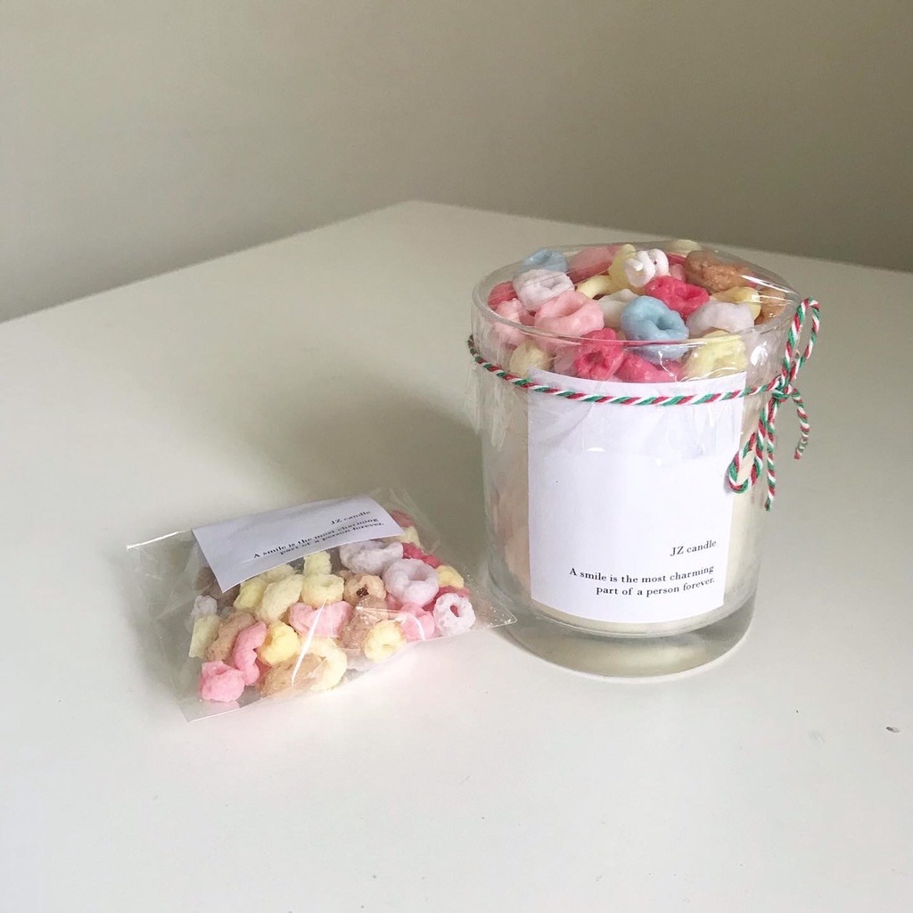 jz_candle｜牛奶麥片蠟燭杯🥛