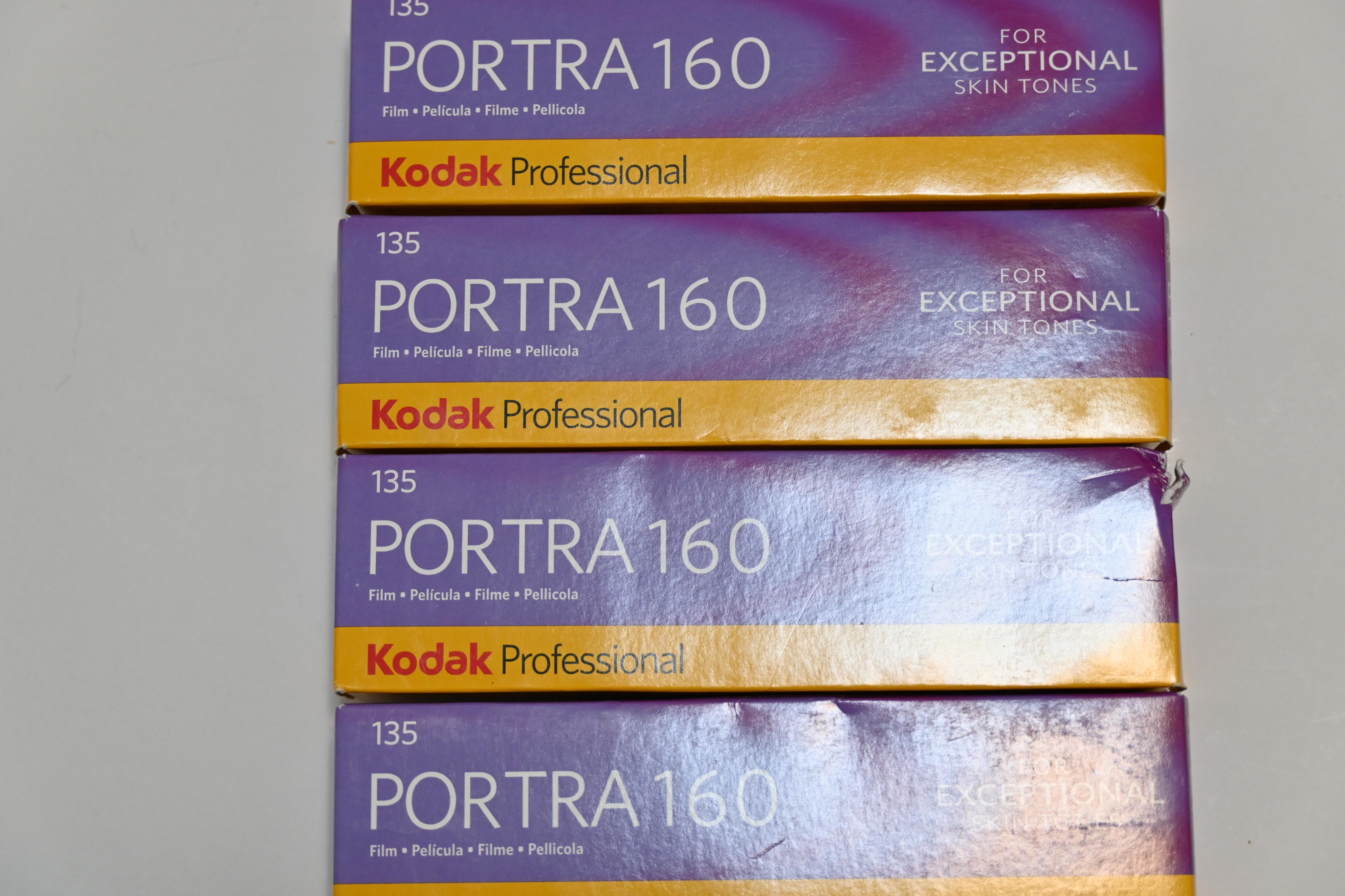 portra 160 效期到2025/6 有20卷 單捲510 五捲2350