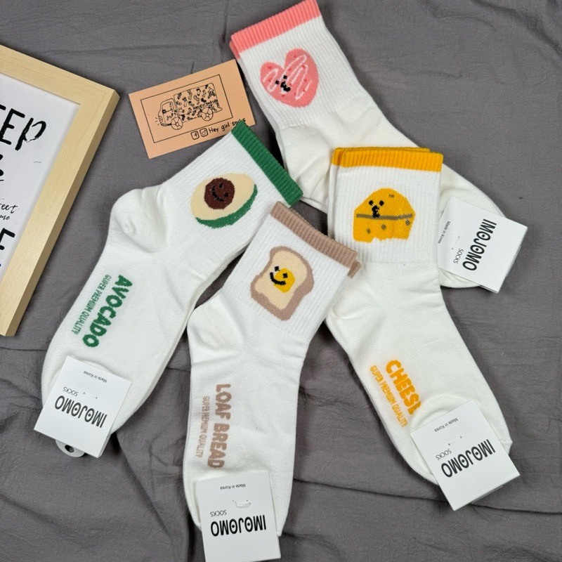 吐司襪子 酪梨襪子 愛心襪子 起司襪子 韓國襪子 長襪  襪子車 韓貨 襪子車 中壢 Heygirlsocksㄨㄚㄗ˙ㄔ