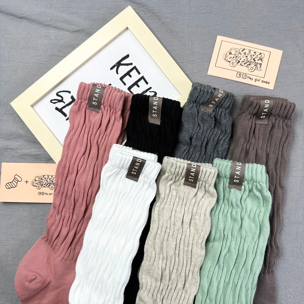 堆堆襪 泡泡襪 韓襪 韓國襪子 韓貨 長襪 襪子 中壢 襪子 襪襪 socks Heygirlsocks 襪子車