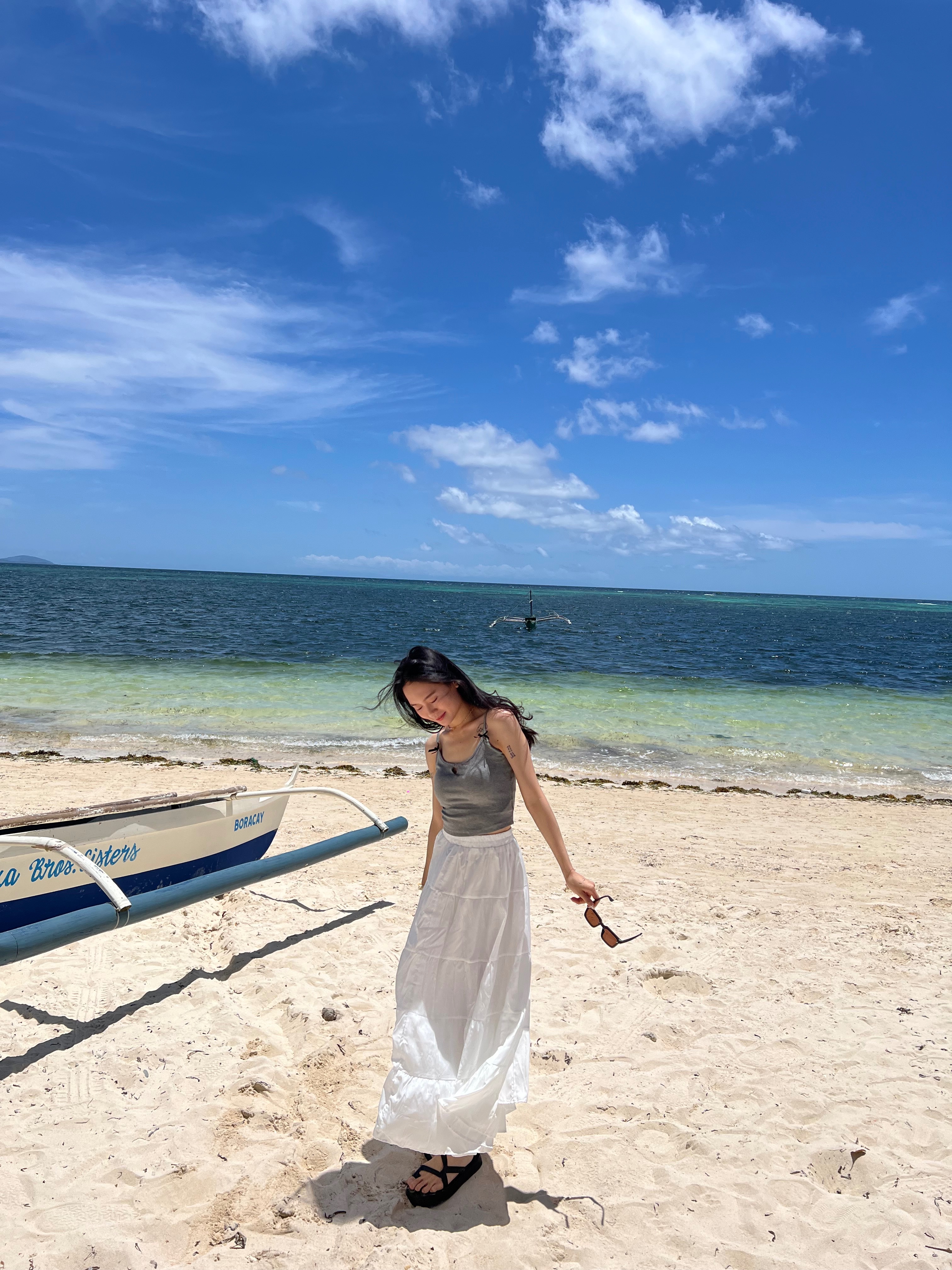 浪漫少女💐大長腿高腰蛋糕裙