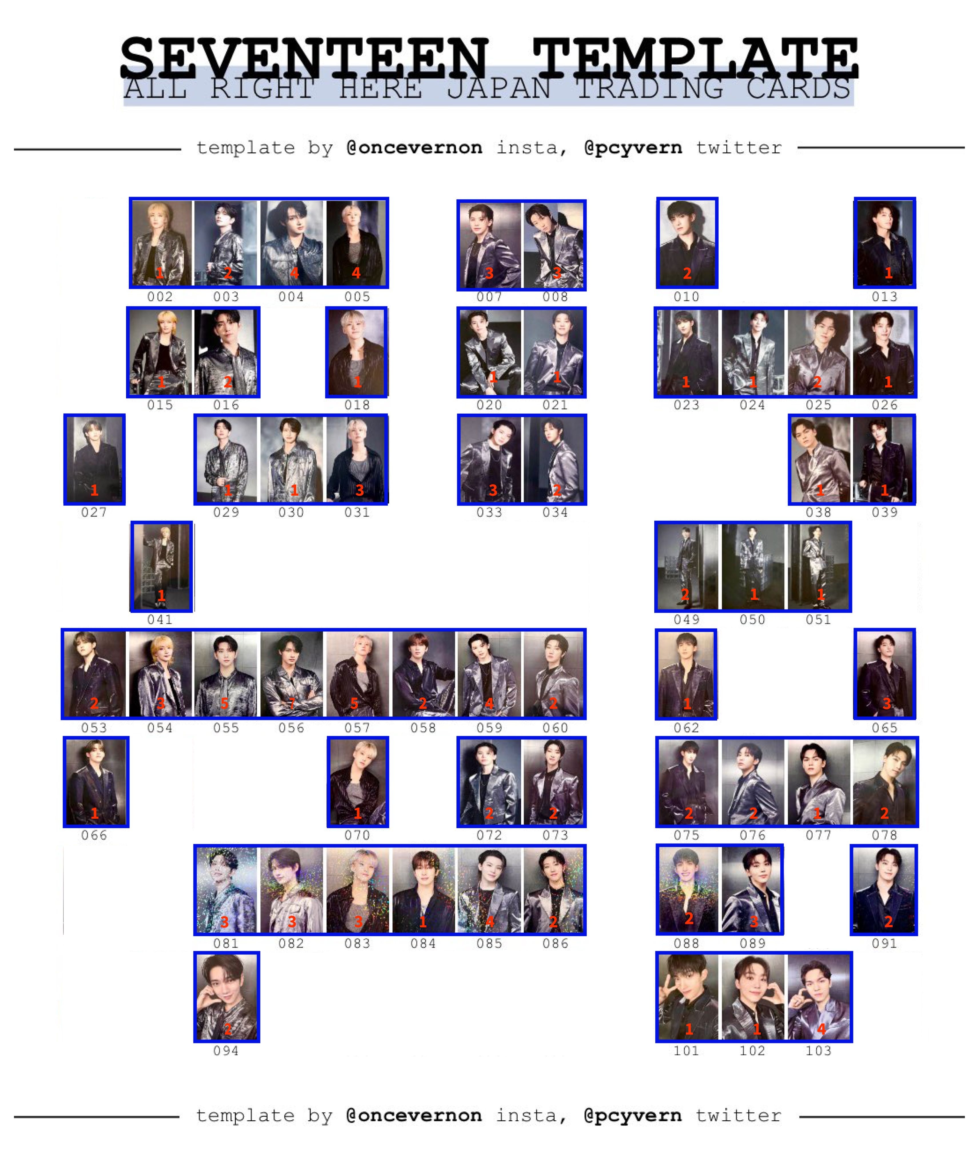 RIGHT HERE JAPAN卡包卡🌟97、98、99LINE