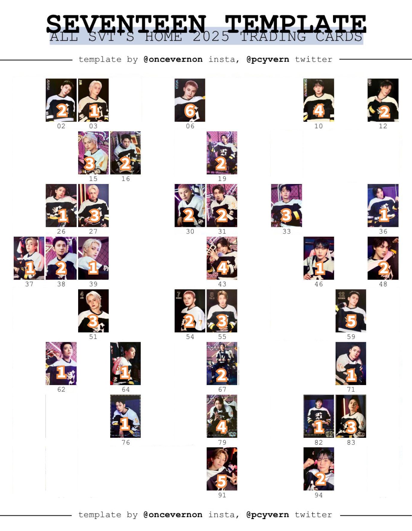 2025 HOME卡包卡🌟97-99Line