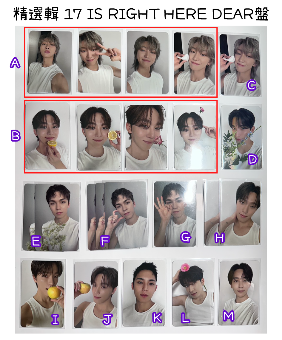 精選輯 DEAR盤🌟隨機小卡