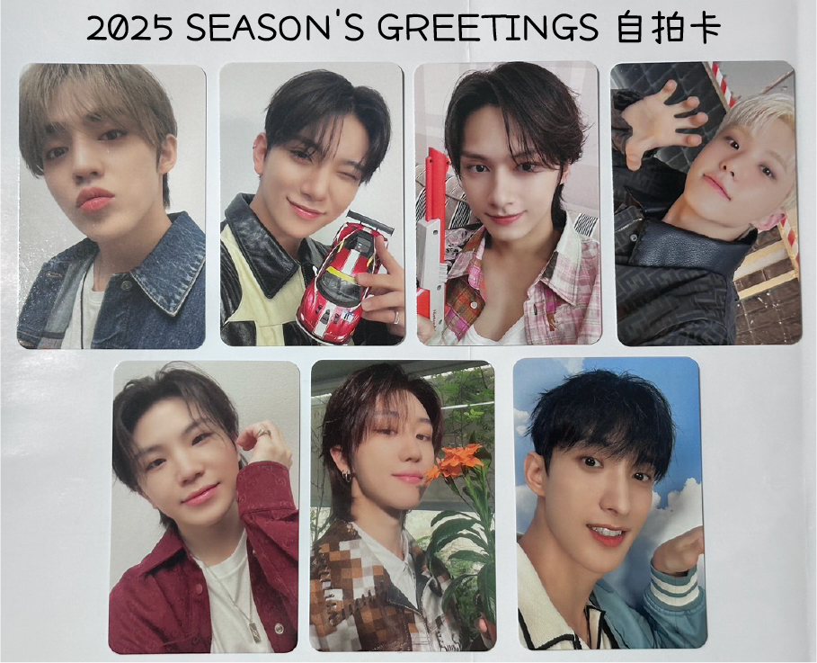 2025 Season’s Greeting 自拍卡