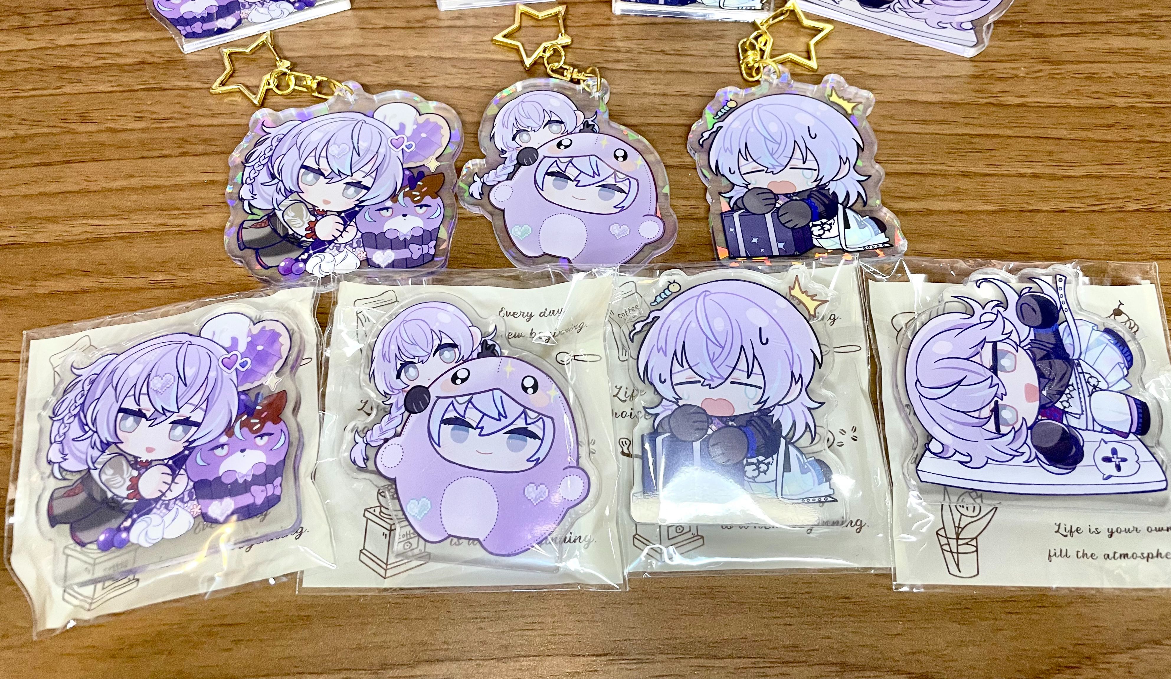 星導ショウ-別針&吊飾