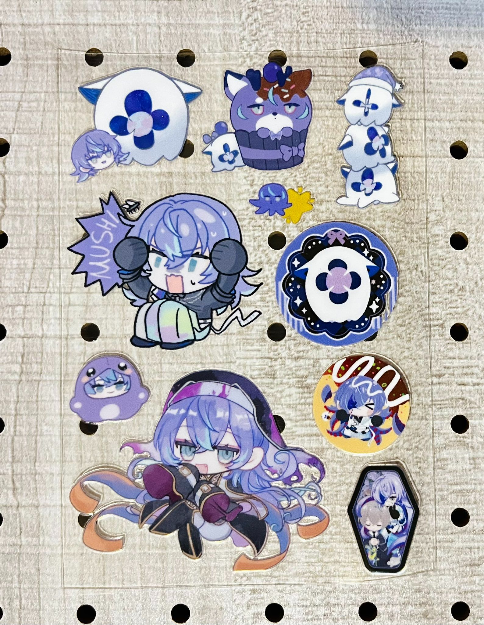 【彩虹社】星導ショウ水晶貼｜にじさんじ