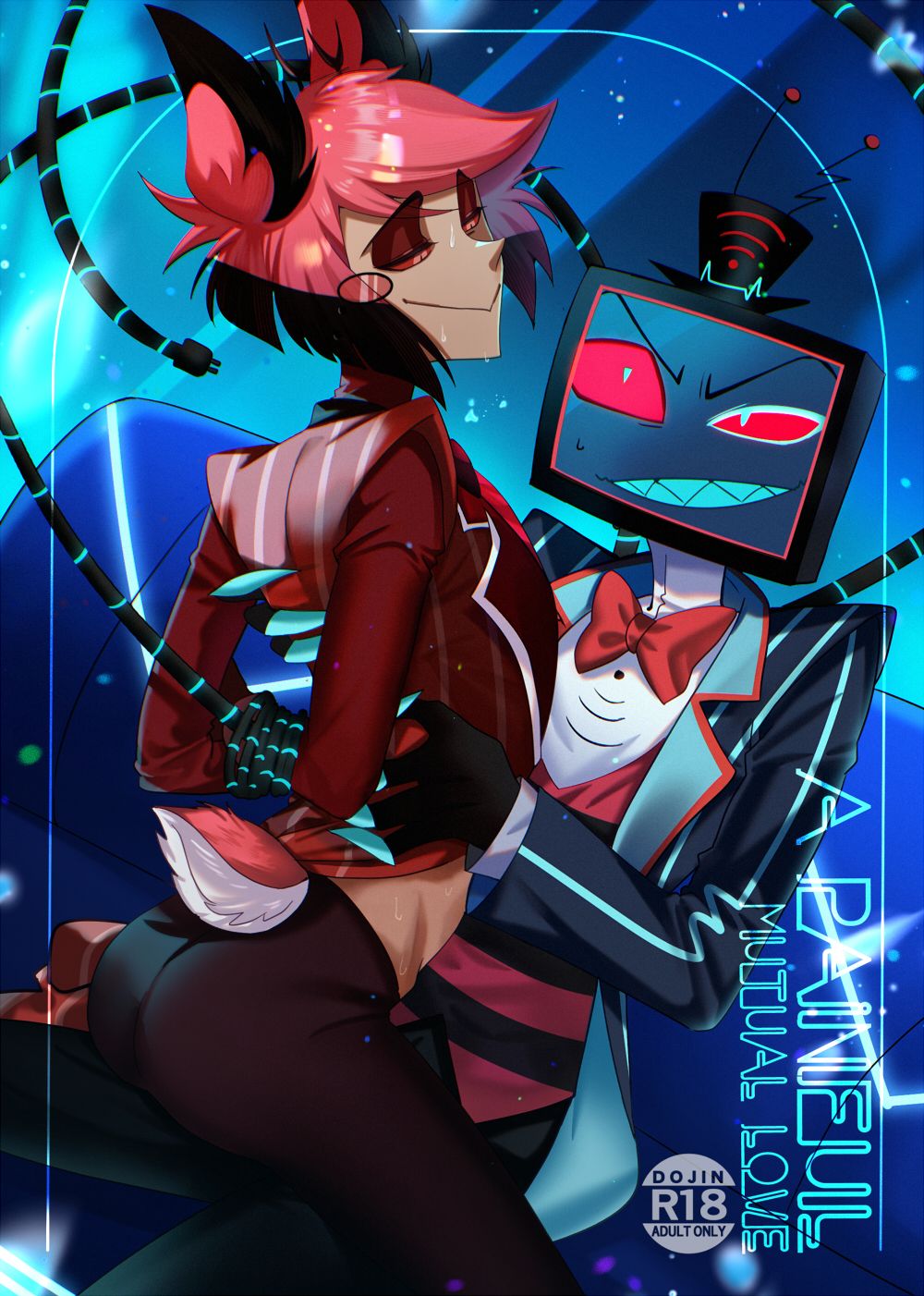 【Vox x Alastor同人誌】A painful mutual love