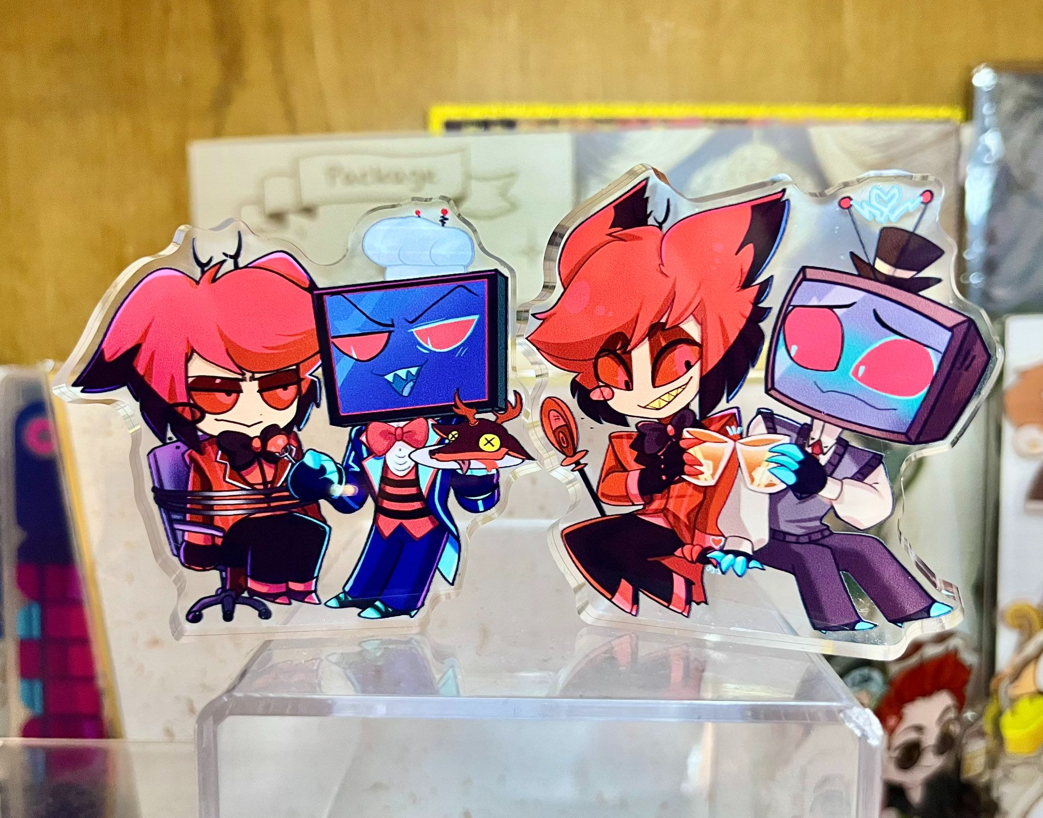 【Hazbin Hotel】Vox x Alastor飯友