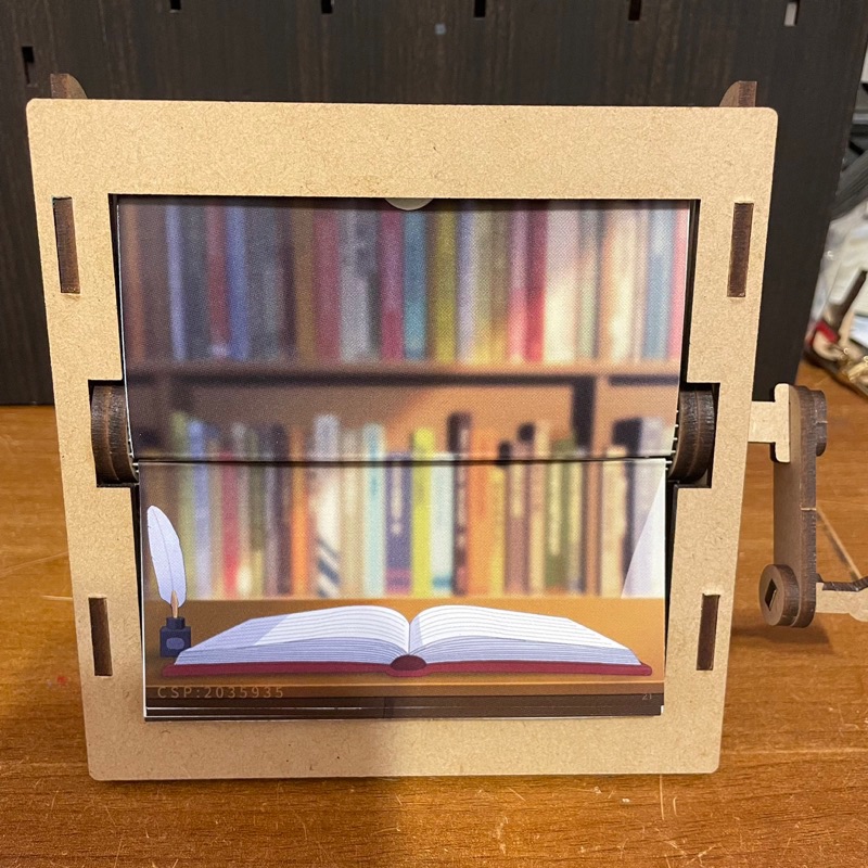 ［奈櫻原創］翻書 手搖動畫機