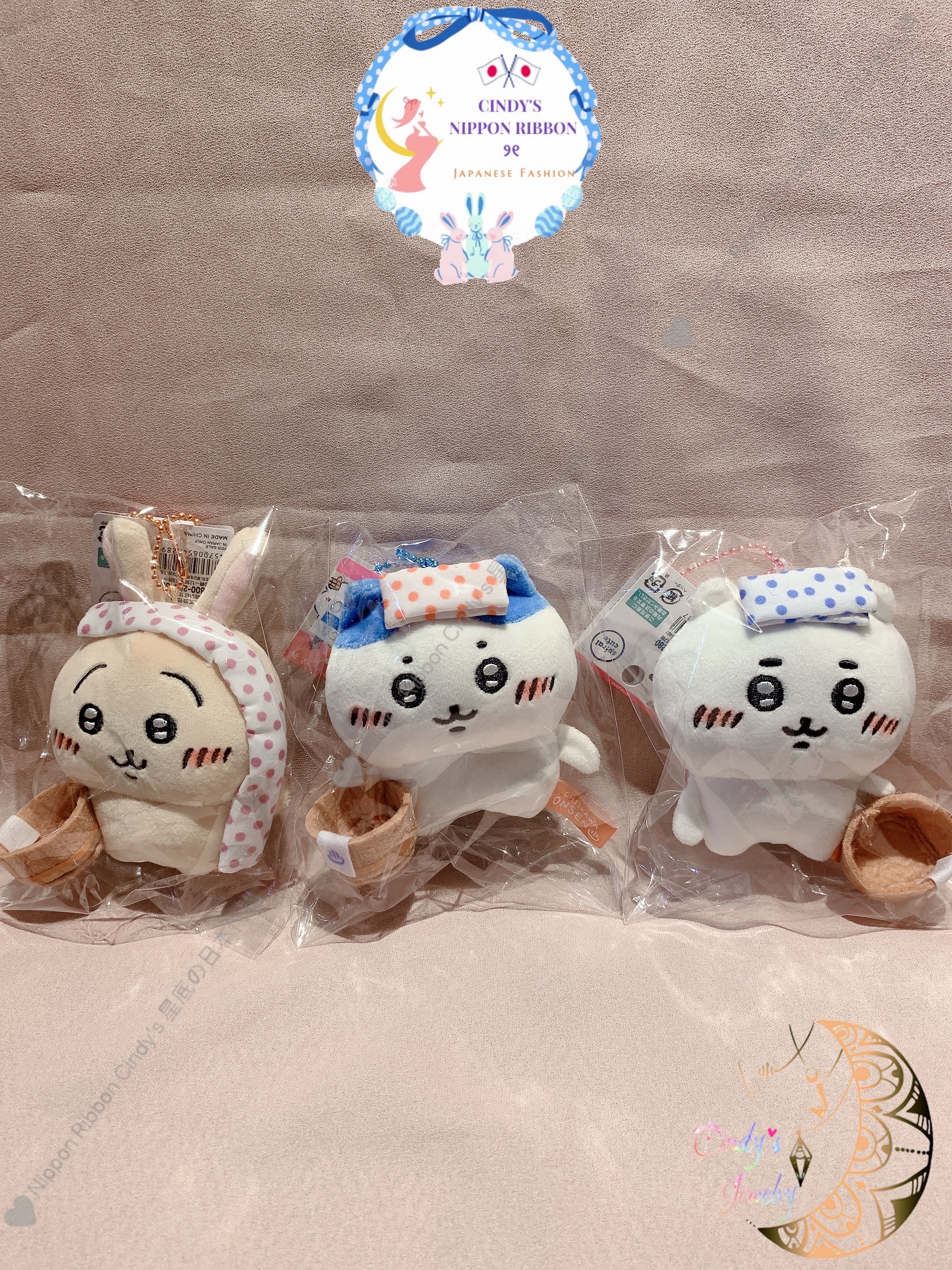 🇯🇵帶回正版現貨🇯🇵ちいかわ 溫泉系列 吉伊卡哇 小可愛 小八貓 烏薩奇 兔兔
