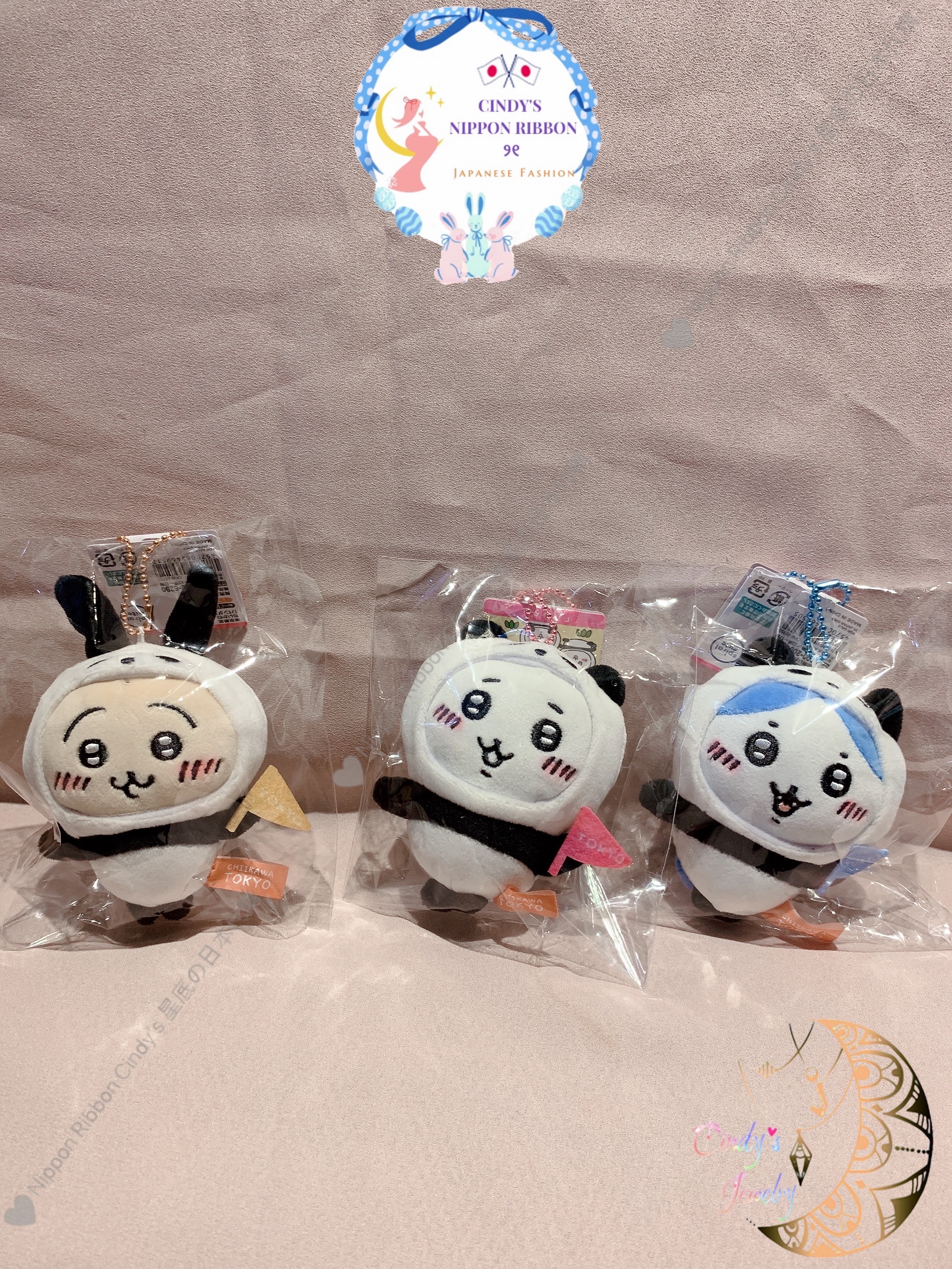 🇯🇵帶回正版現貨🇯🇵ちいかわ 東京熊貓系列 吉伊卡哇 小可愛 小八貓 烏薩奇 兔兔