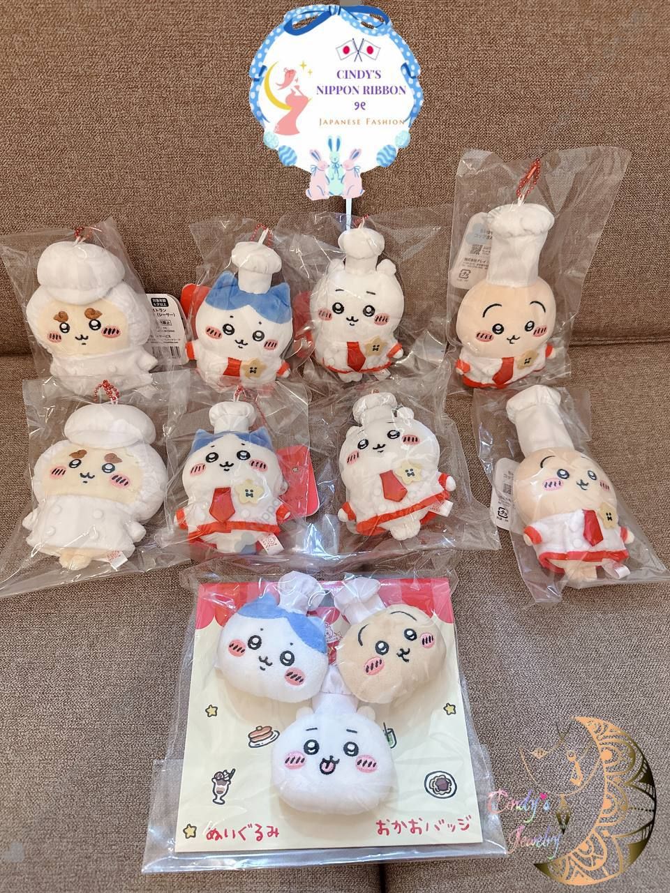 🇯🇵正版現貨🇯🇵ちいかわ 吉伊卡哇 廚 師 系列 吉伊 小可愛 小八 烏薩奇 兔兔 獅薩 栗子饅頭 鼎泰豐