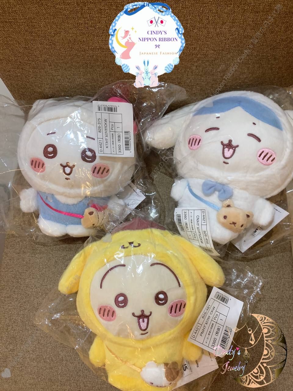 🇯🇵正版現貨🇯🇵 台版 三麗鷗聯名系列 吉伊 HelloKitty 小八 大耳狗 烏薩奇 布丁狗 S娃 吊飾娃