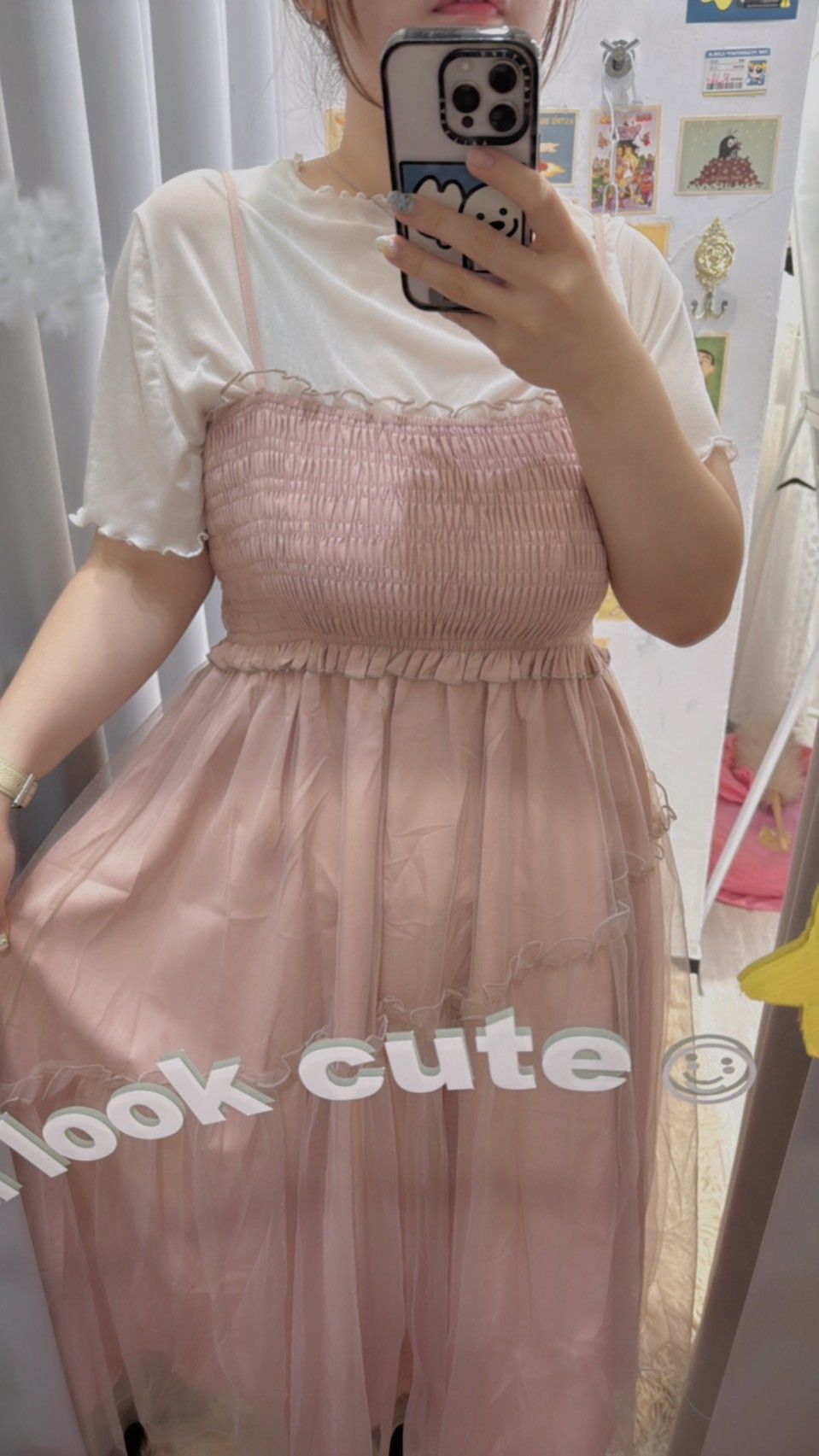 ♥日系重工網紗吊帶洋裝♥原價990