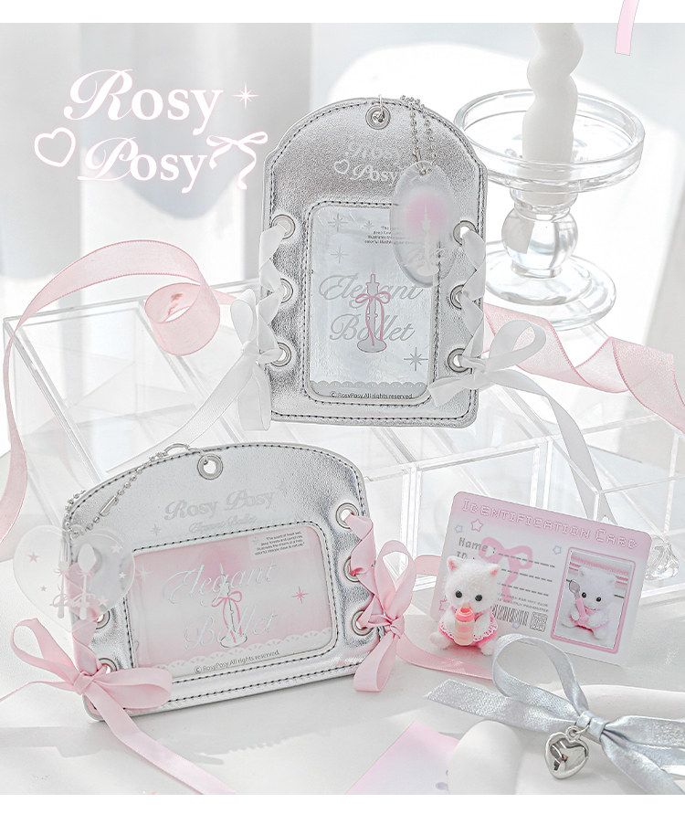 🎀3月新品 芭蕾緞帶卡套 ROSYPOSY柔設 小卡卡套