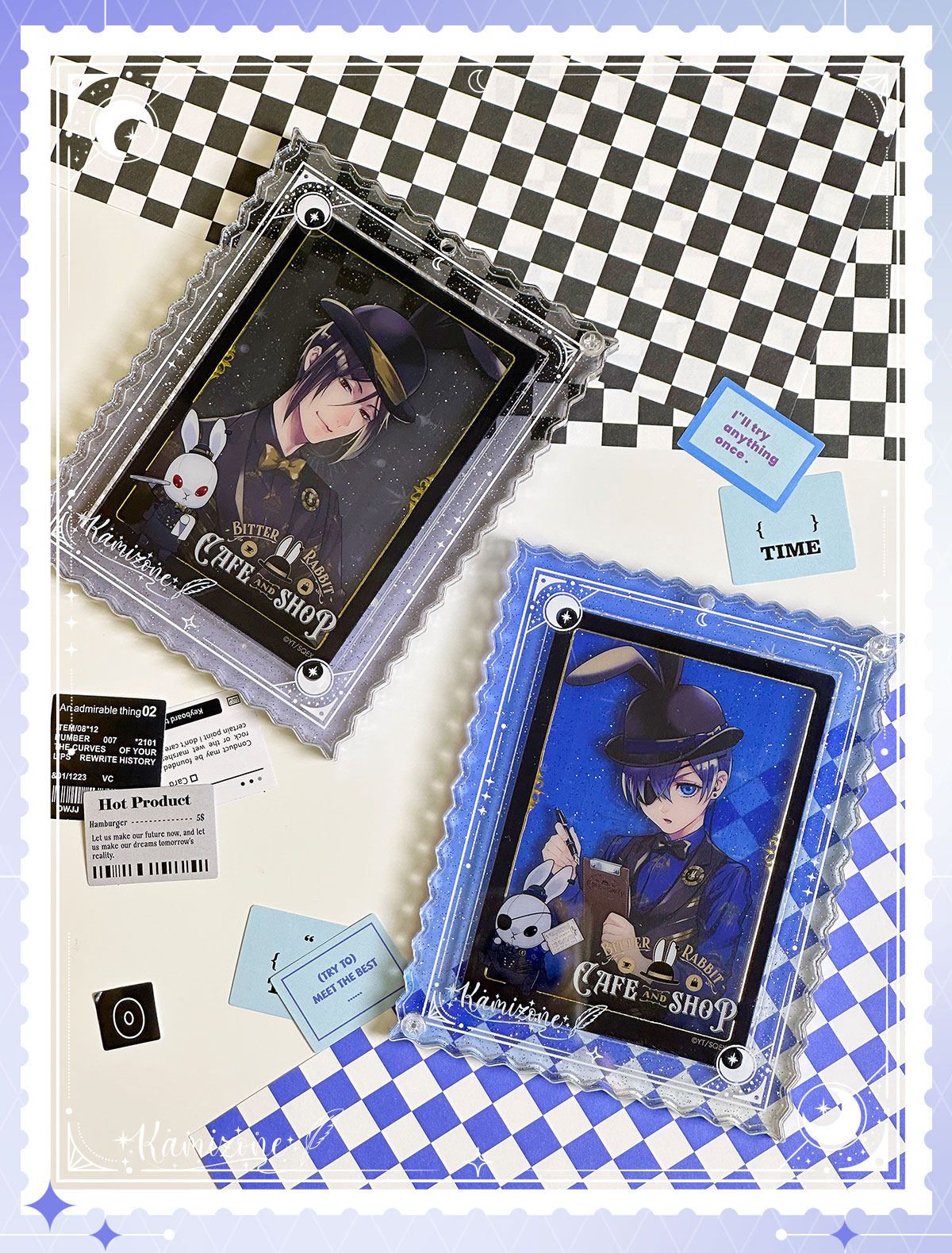 🌠4月新品 繁星夜語3寸搖搖樂卡框 立牌谷美 紙片谷美 卡米蹤KAMIZONE