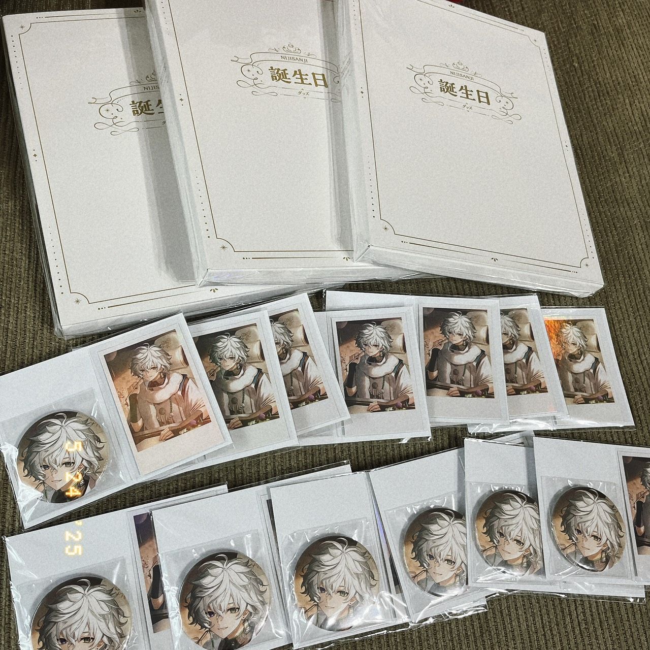 彩虹社 叢雲カゲツ 生日套組