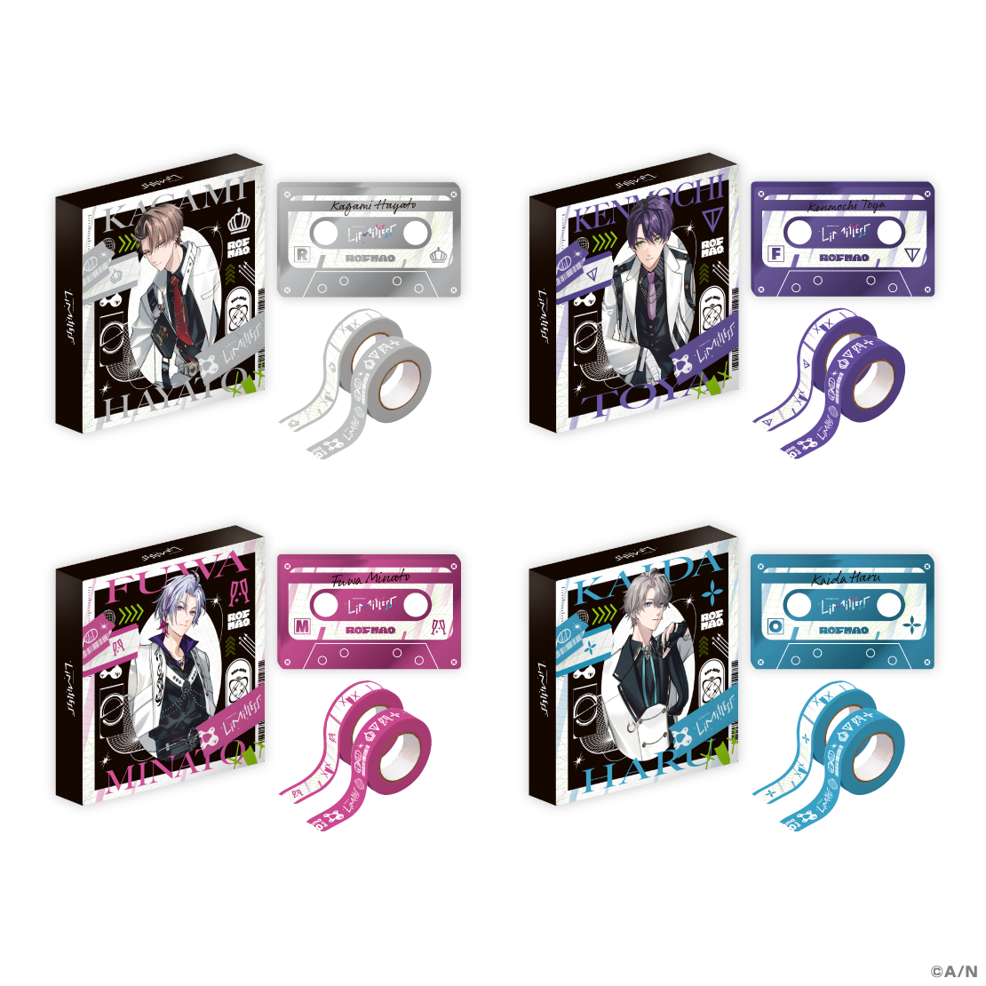 彩虹社 ROF-MAO 2nd LIVE 受注周邊