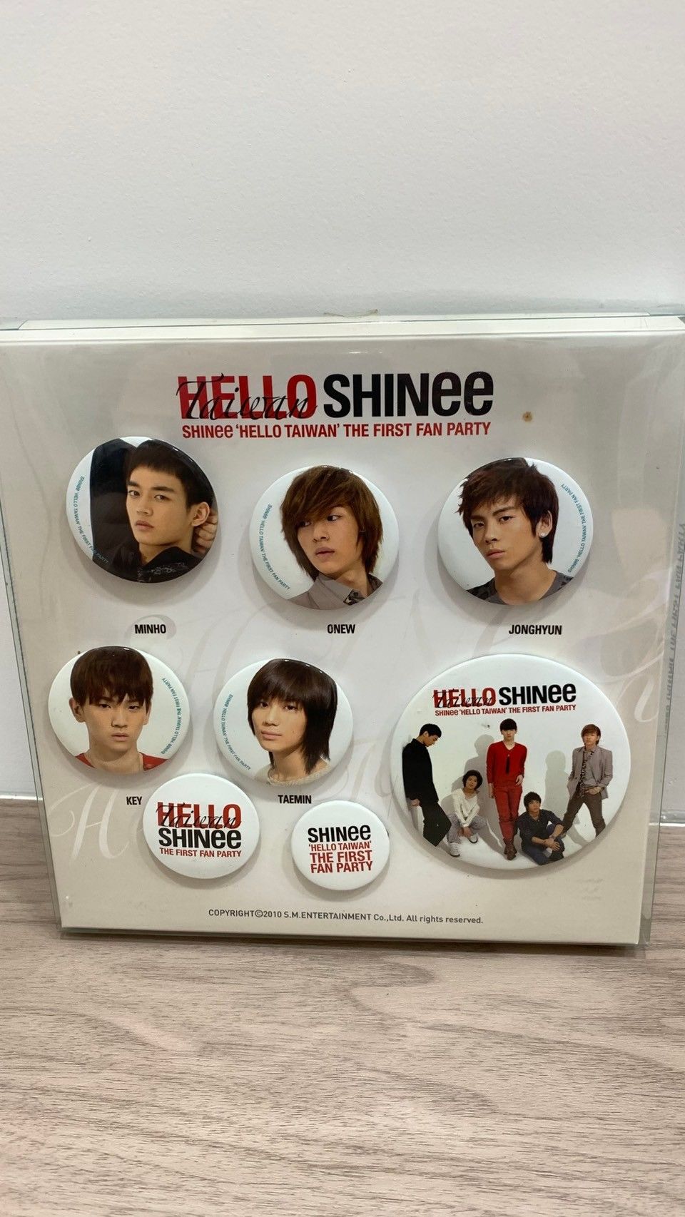 HELLO台灣場週徽章組