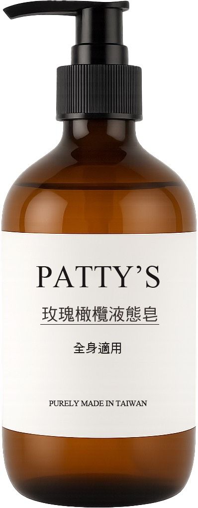 玫瑰橄欖液態皂（買大送小）