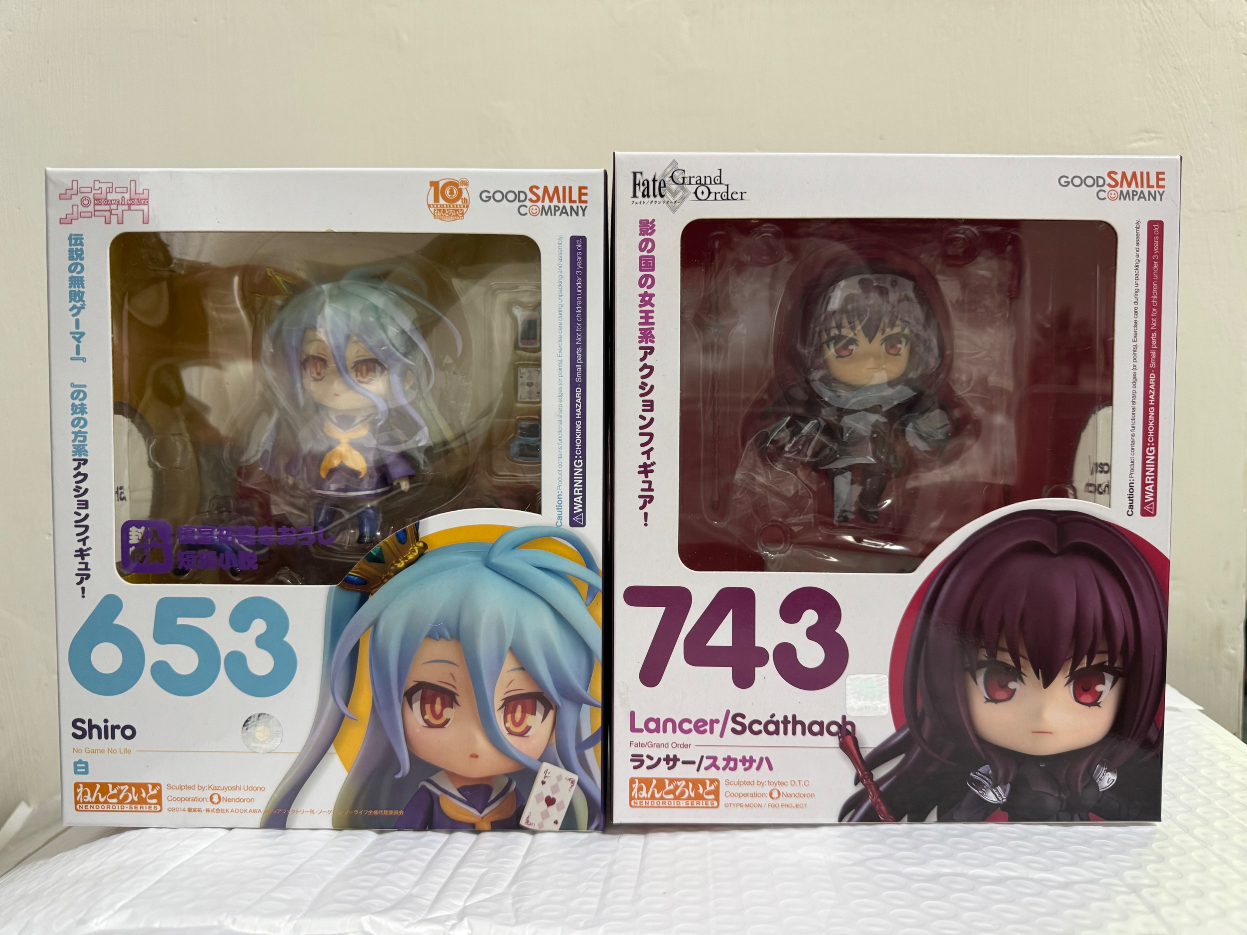 黏土人  653《NO GAME NO LIFE 遊戲人生》 白