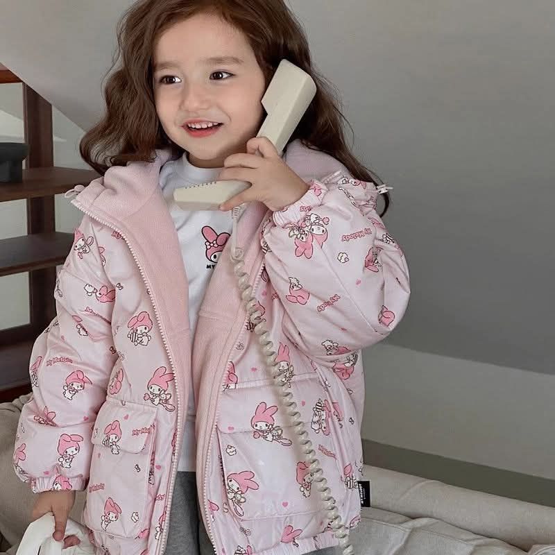 現貨--美樂蒂兩面穿外套