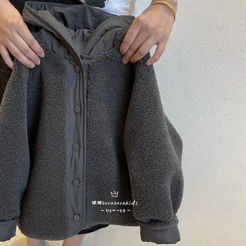 羊羔毛雙面穿外套