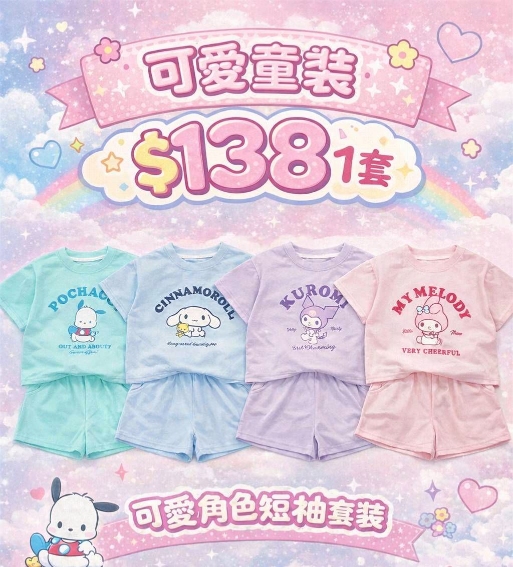 可愛童裝