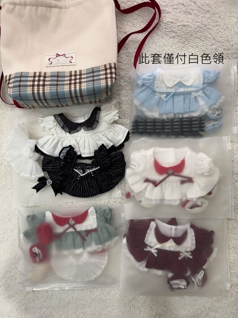 （整圖售） 聖誕夢緞帶全新（藍色款不含藍色領子） + 夢緞帶2山茶黑（試穿過一次）+夢緞帶3全新