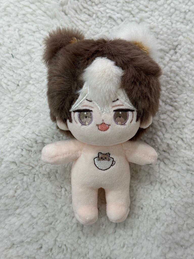 咖啡狗狗 10CM 無骨