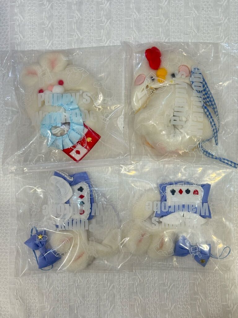 （10cm）puppy’s 愛麗絲、公雞玩偶、生日快樂服、外套組、連身褲（部分試穿詳後圖）
