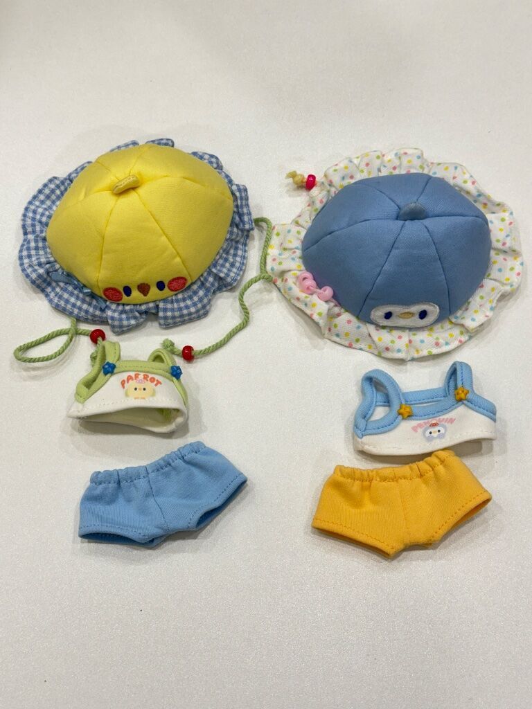 （10cm）圖一：一匙糖糖等整圖出、企鵝裝