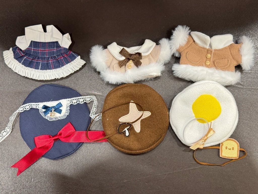 （10cm）詩歌、菇菇秋遊、土司夾蛋